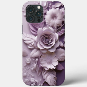 Purple Lilac flowers 3d iPhone 13 Pro Max Case