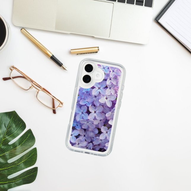 Purple Lilac Flowers Floral Speck iPhone Case (In Situ)