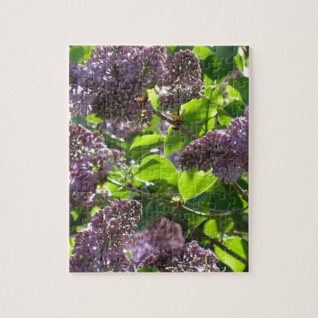 Purple Lilac Jigsaw Puzzle (Vertical)