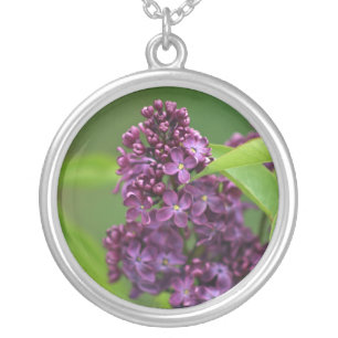 Purple Lilac Necklace