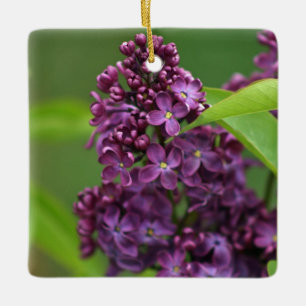 Purple Lilac Ornament