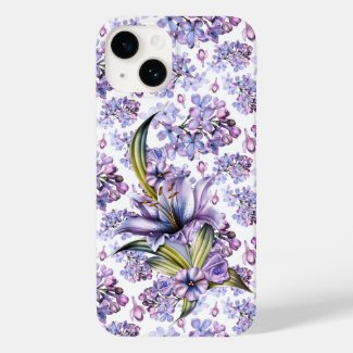Purple Lilacs Case-Mate 14 iPhone Case
