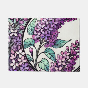 Purple Lilacs                                      Doormat