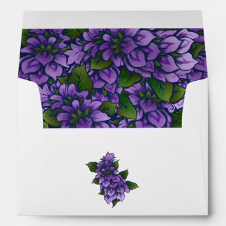 Purple Lilacs Envelope