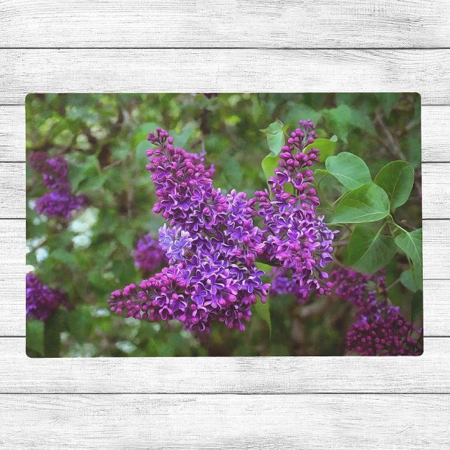 Purple Lilacs on a Spring Day Placemat (Creator Uploaded)