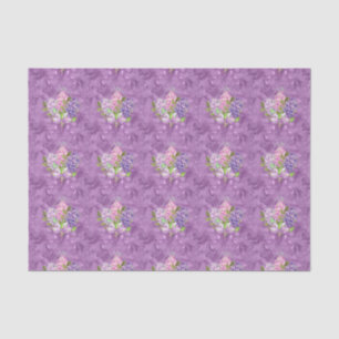 Purple Lilacs  Tissue Paper