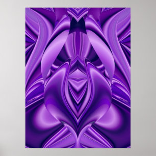 Purple Lily Dream Poster