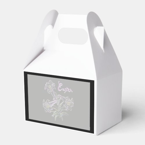 Purple Lily _ Favor Boxes