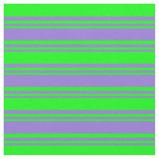 Purple & Lime Colored Pattern Fabric
