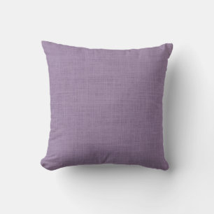 Purple Linen Solid Color pillow