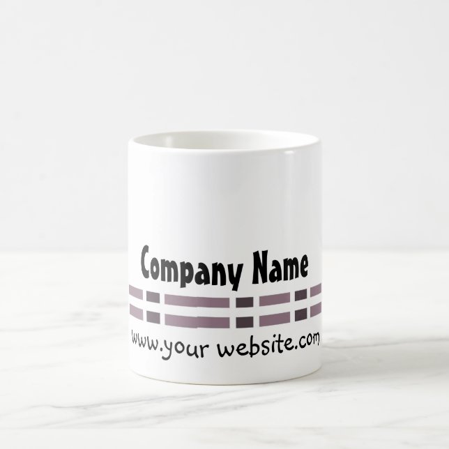 Purple Link Office Design Coffee Mug (Center)