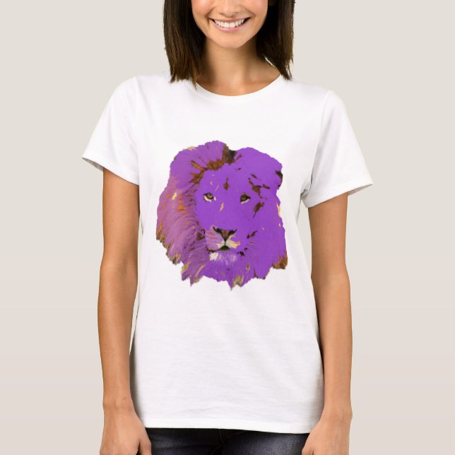 PURPLE LION T-Shirt (Front)