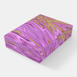 Purple liquid design      paperweight