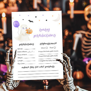 Purple Little Boo Baby Predictions Game
