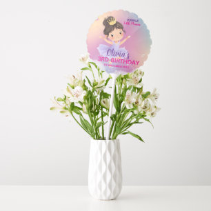 Purple Little Princess Ball Balloon