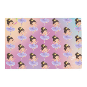 Purple Little Princess Ball Placemat