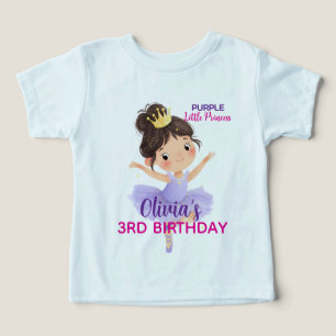 Purple Little Princess Ball Toddler T-shirt