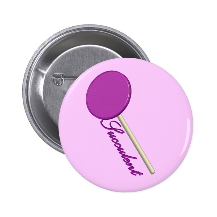 Purple Lollipop Buttons