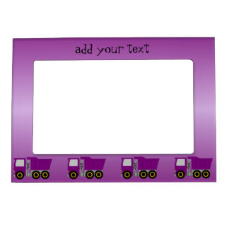 Purple Lorry Design Magnetic Frame