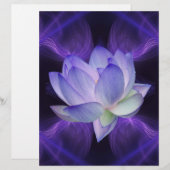 Purple Lotus and sacred geometry (Front/Back)