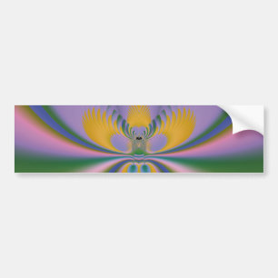 Purple Lotus Bumper Sticker