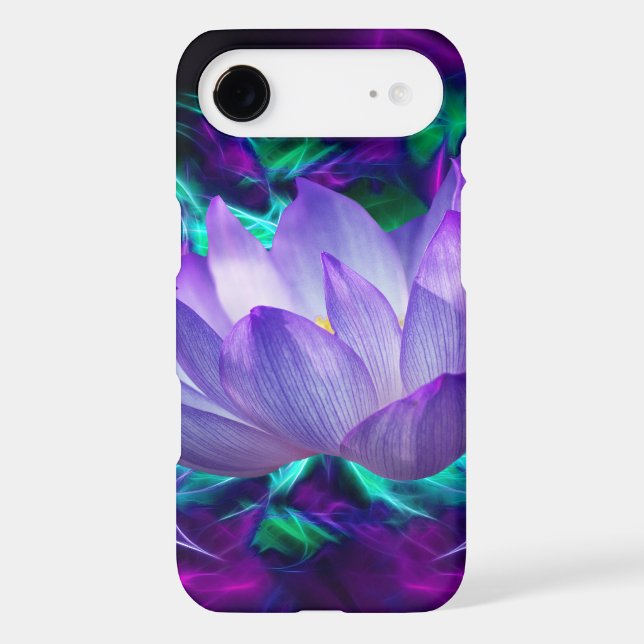 Purple lotus flower and its meaning Case-Mate iPhone case (Back)