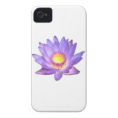 Purple Lotus Flower Case-Mate iPhone Case (Back)