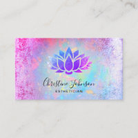 purple lotus flower design logo