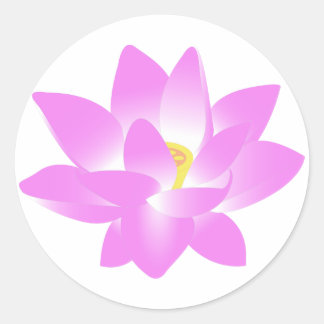 Purple Lotus Sticker