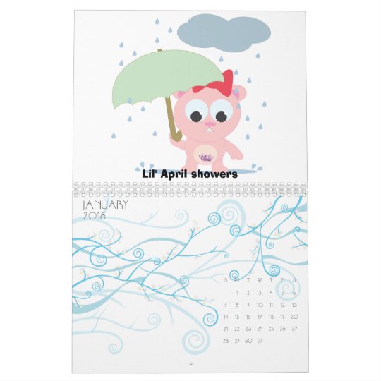 Purple Lotus' Tattoo Friends Calendar