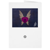 Purple Love Card (Back)