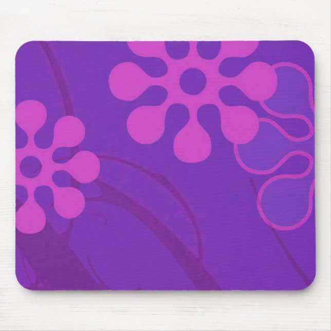Purple Lover's Mouse Pad (Front)