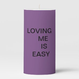 Purple Loving Me is Easy Ritual Candle