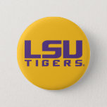 Purple Lsu Tigers Logo Button at Zazzle
