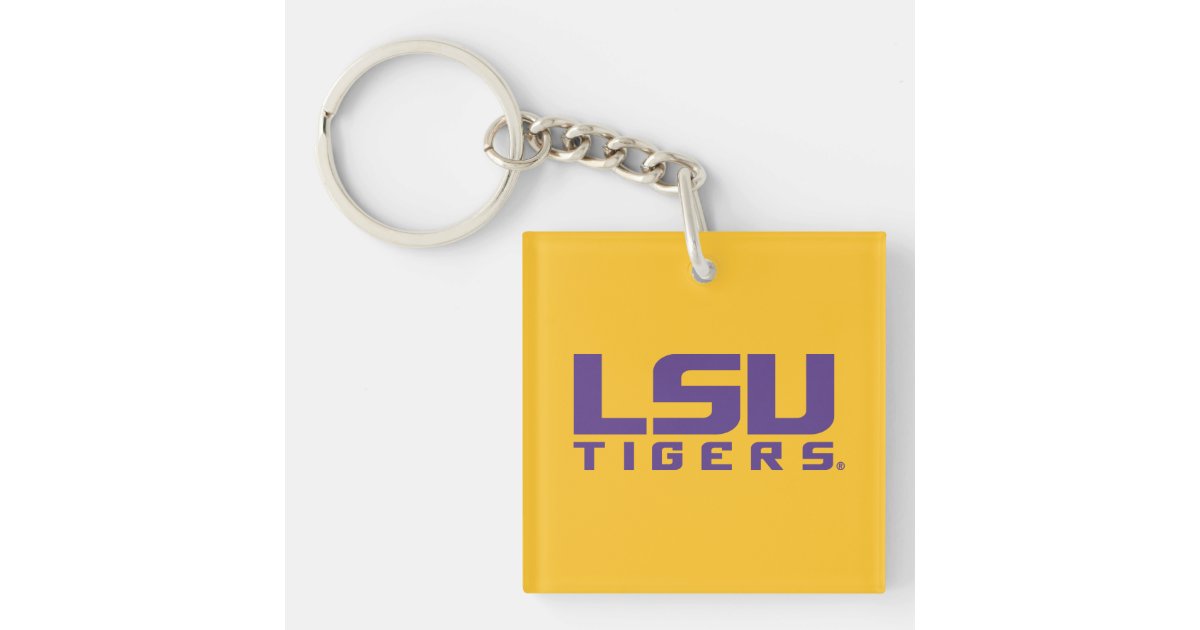 LSU Tigers Logo Key Chain