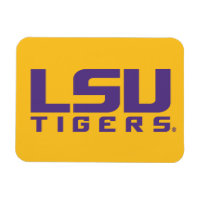Purple LSU Tigers Logo
