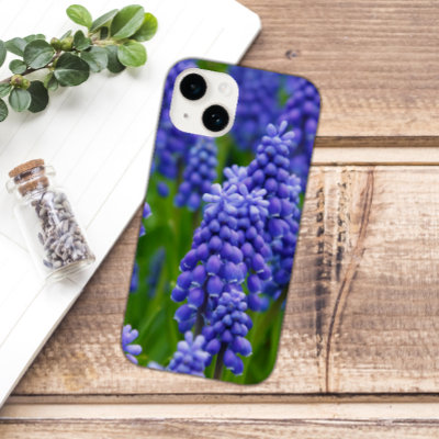 Purple Lupins Field of Flowers Floral