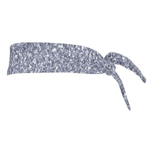 Purple Luxe Glitter Tie Headband