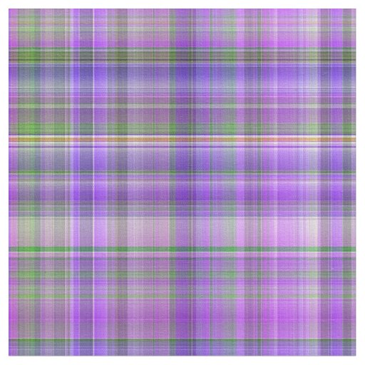 Purple Madras Plaid Stripes Print Pattern Fabric