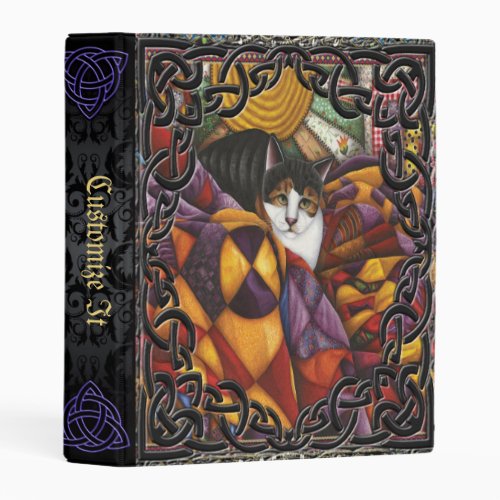 Purple Mage Medieval Witches Book Of Shadows Mini Binder