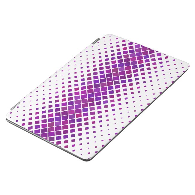 Purple Magenta Diamonds Design iPad Cover