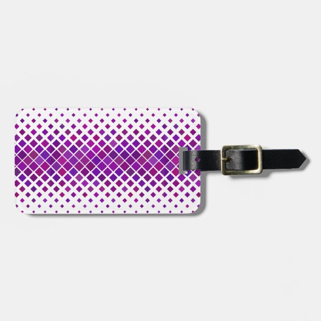 Purple Magenta Diamonds Design