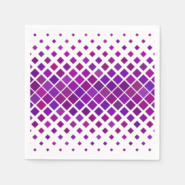 Purple Magenta Diamonds Design