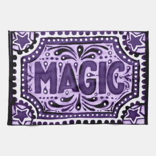 Purple Magic Kitchen Towel