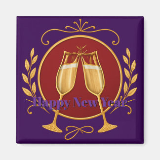 Purple Magnet - Happy New Year
