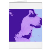 Purple Malamute Pop Art (Front)