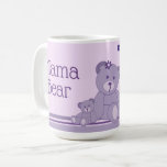 Purple Mama Bear Coffee Mug