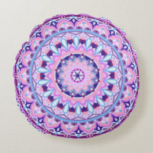 Purple Mandala Boho Cozy Meditation Geometric