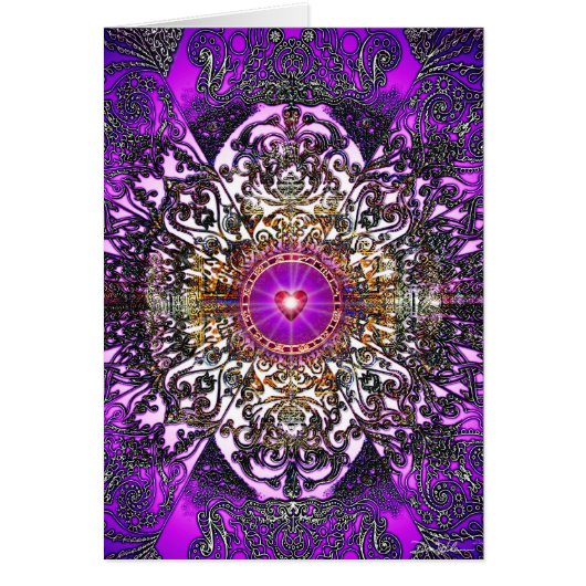Purple Mandala Cards (Front)