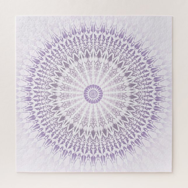 Purple Mandala Jigsaw Puzzle (Vertical)
